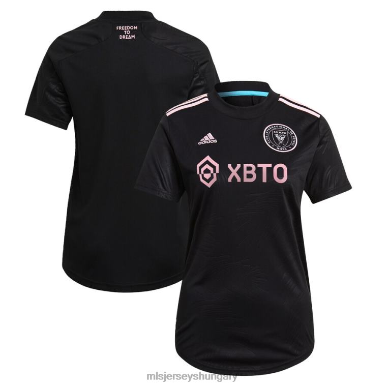 nők inter miami cf adidas black 2021 la palma replica jersey mez MLS Jerseys 22FZD194